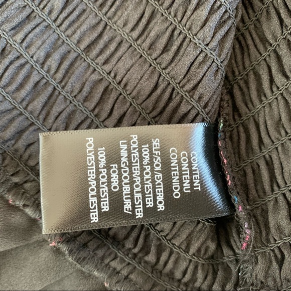 NEW Smocked Ruffle Hem Open Back Marble Print Mini Dress Size L - Picture 11 of 12